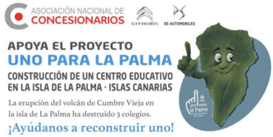 ¡AYUDA A LA PALMA! La Asociación de Concesionarios Citroën y DS apoya el proyecto “UNO PARA LA PALMA” y celebrará su Asamblea General 2022 en la Isla Bonita